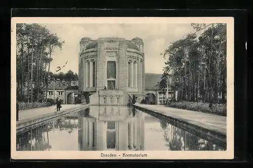 AK Dresden-Tolkewitz, Krematorium