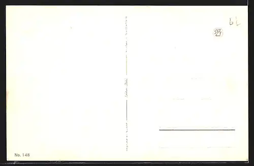 AK Pferd, Schimmel in seiner Box