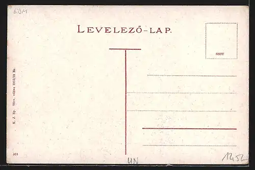 AK Szolnok, Pályaudvár, Ansicht vom Bahnhof