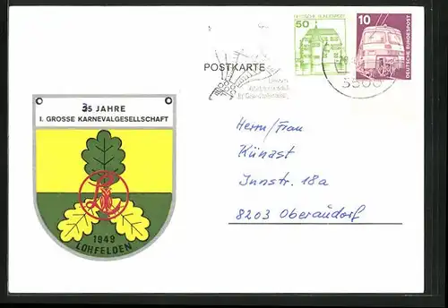 AK Lohfelden, 35. Jahre 1. Grosse Karnevalgesellschaft