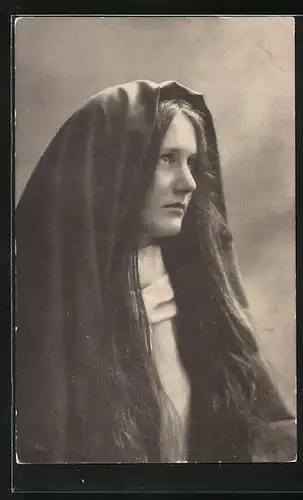AK Passionsspiel Erl 1912, Maria - Maria Mayrhofer