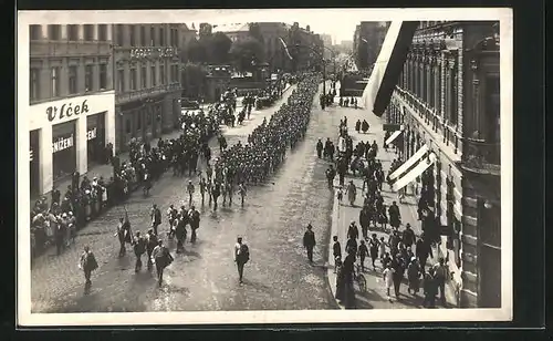 AK Königgrätz / Hradec Kralove, Jubilejní zupní slet Orla v. Hradci Král. 1932