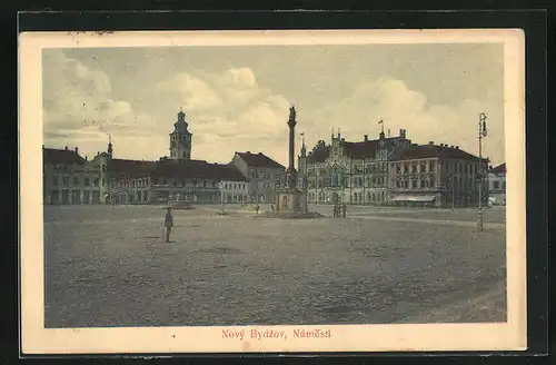 AK Novy Bydzov, Nàmesti, Marktplatz