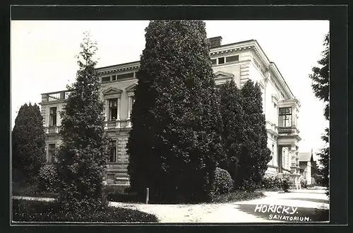 AK Horicky, Partie am Sanatorium