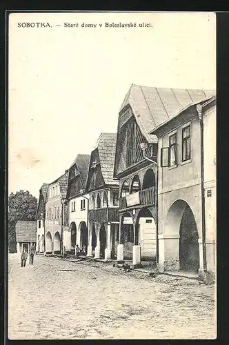 AK Sobotka, Stare domy v Boleslavske ulici