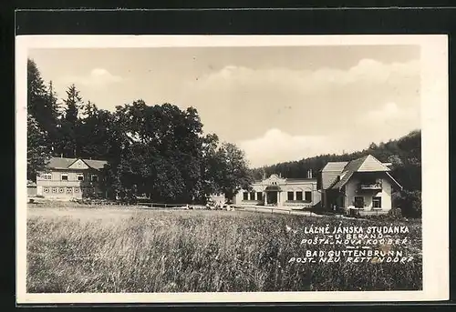 AK Bad Gutenbrunn, Lázne Jánska Studánka