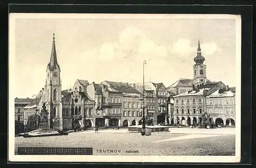 AK Trautenau / Trutnov, Námesti