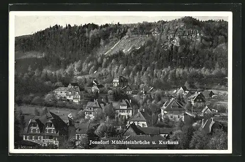AK Jonsdorf, Mühlensteinbrüche und Kurhaus