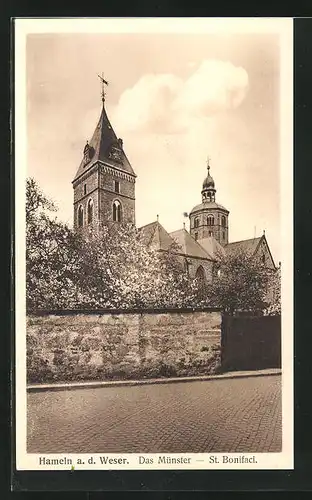 AK Hameln a. d. Weser, Das Münster St. Bonifaci