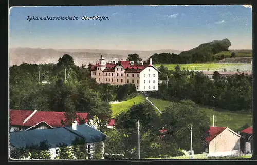 AK Oberölkofen, Blick auf das Rekonvaleszentenheim