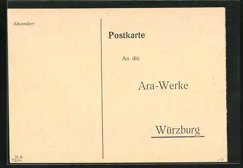 AK Würzburg, Ara-Werke