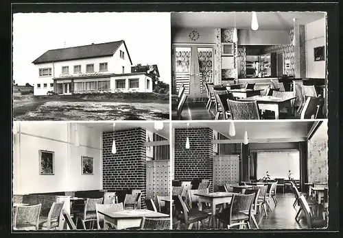 AK Neunkirchen-Saar, Café Ursula in der Spieserstrasse 103
