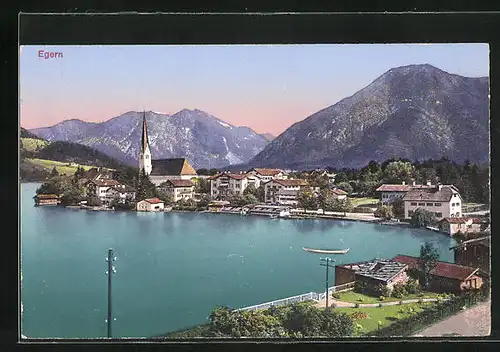 AK Egern a. Tegernsee, Ortsansicht