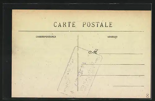 AK Rouvray, La Grande Route, Strassenpartie