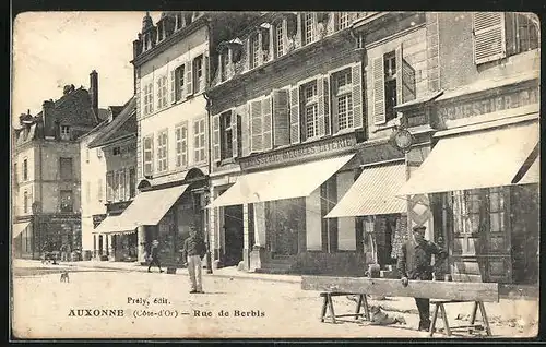 AK Auxonne, Rue de Berbis