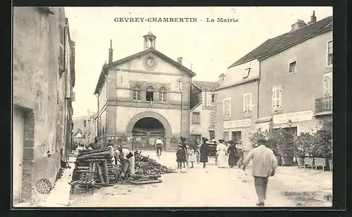 AK Gevrey-Chambertin, La Mairie