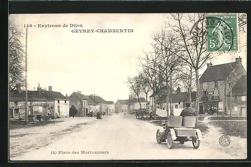 AK Gevrey-Chambertin, Place des Marronniers