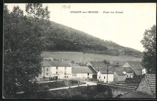 AK Gissey-sur-Ouche, Pont du Canal