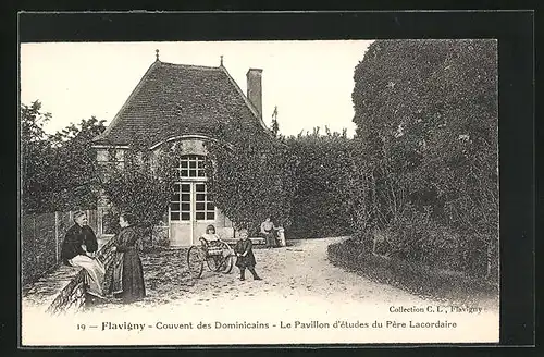 AK Flavigny, Couvent des Dominicains - Le Pavillon d`etudes du Père Lacordaire