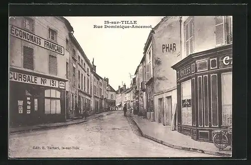AK Is-sur-Tille, Rue Dominique-Ancemot