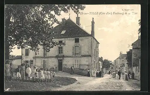 AK Is-sur-Tille, Faubourg de la Tour