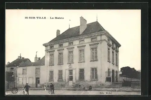 AK Is-sur-Tille, La Mairie