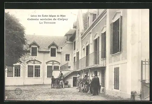 AK Crépey, Caisse des Ecoles laiques de Dijon