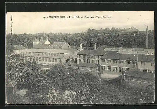 AK Montzeron, Vue générale des Usines