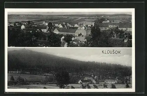 AK Klousov, Panorama vom Ort
