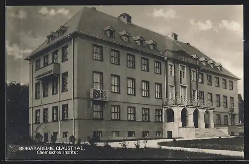 AK Clausthal, Bergakademie, Chemisches Institut