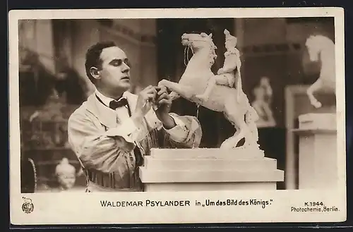 AK Waldemar Psylander in Um das Bild des Königs