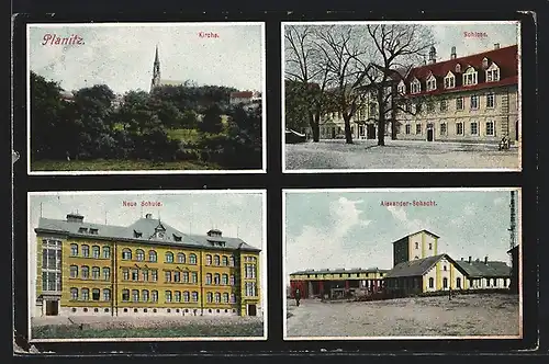 AK Planitz, Schloss, Alexander-Schacht, Neue Schule