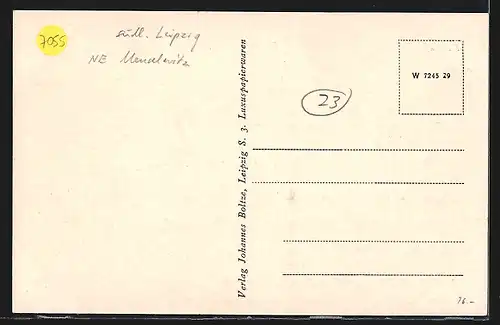 AK Regis-Breitingen /Leipzig, Kohlegrube, Strassenpartie, Kirche