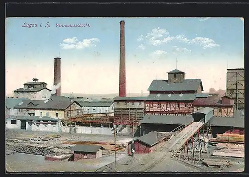 AK Lugau, Vertrauensschacht des Kohlewerks