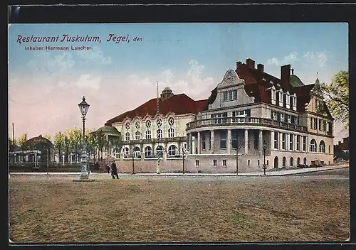 AK Berlin-Tegel, Restaurant Tuskulum