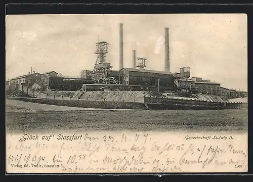 AK Stassfurt, Salzbergwerk Glückauf, Gewerkschaft Ludwig II.