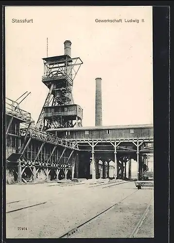 AK Stassfurt, Gewerkschaft Ludwig II., Kali- und Steinsalzbergwerk