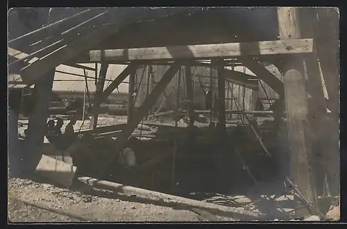 Foto-AK Buggingen, Gewerkschaft Buggingen 1923, Salzbergwerk