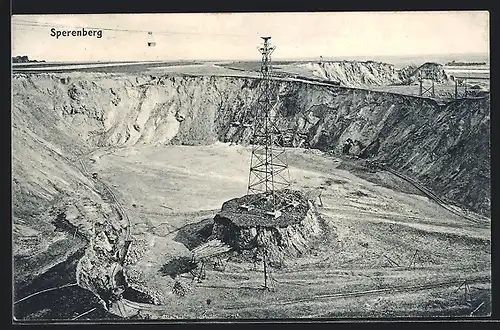 AK Sperenberg, Blick auf den Steinbruch