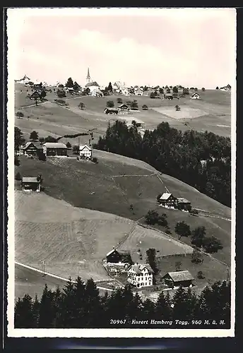 AK Hemberg /Togg., Panorama mit Kirche