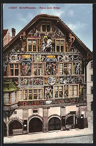 AK Schaffhausen, Haus zum Ritter