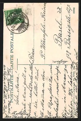 AK Aarau, Teilansicht mit Kirche