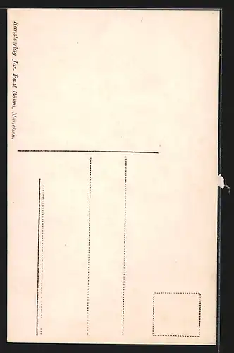 AK Opernsängerin Zdenka Fassbender mit Fackel