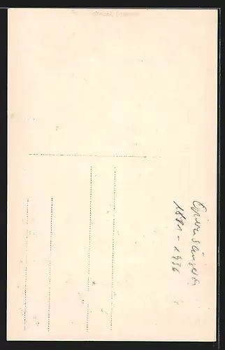 AK Opernsängerin Eva Plaschke v. d. Osten als Tatjana in Eugen Onegin