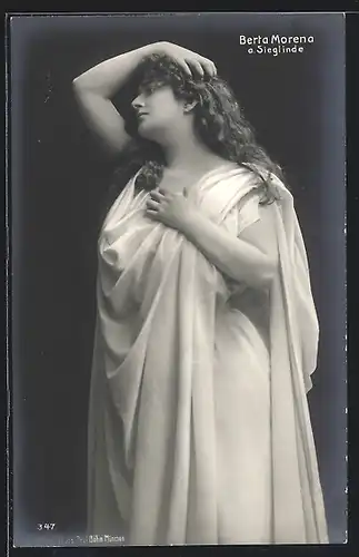 AK Opernsängerin Berta Morena als Sieglinde