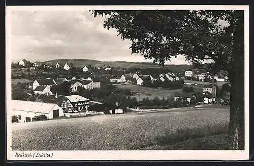 AK Neukirch /Lausitz, Gesamtansicht aus der Vogelschau