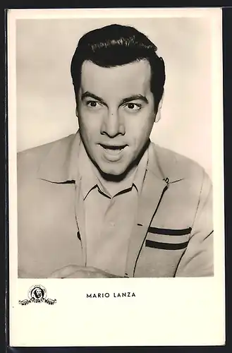 AK Portrait Sänger Mario Lanza