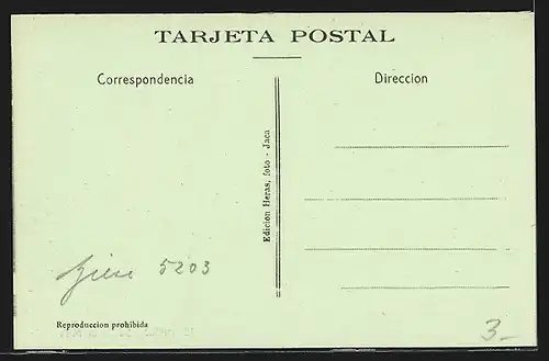 AK Ansó, Salida de Misa