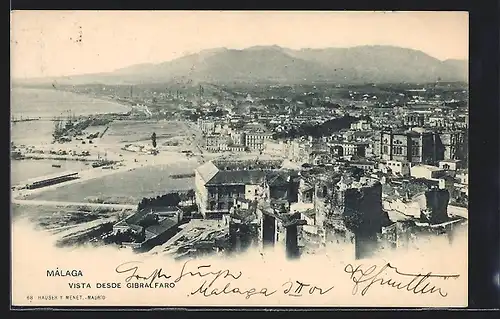 AK Málaga, Vista desde Gibralfaro