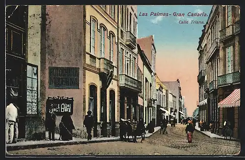 AK Las Palmas /Gran Canria, Calle Triana